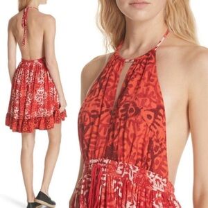NWT Free People Beach Day Mini Dress S